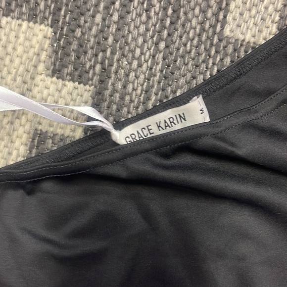 BNWT Grace Karin Medium Black Dress - Picture 2 of 5